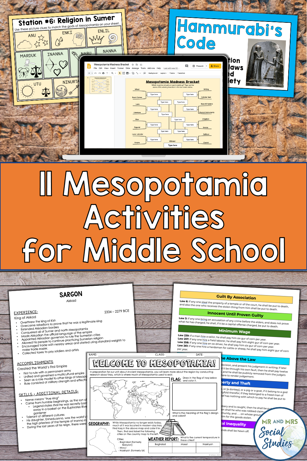 11 Mesopotamia Activities For Middle School - Mr And Mrs Social Studies